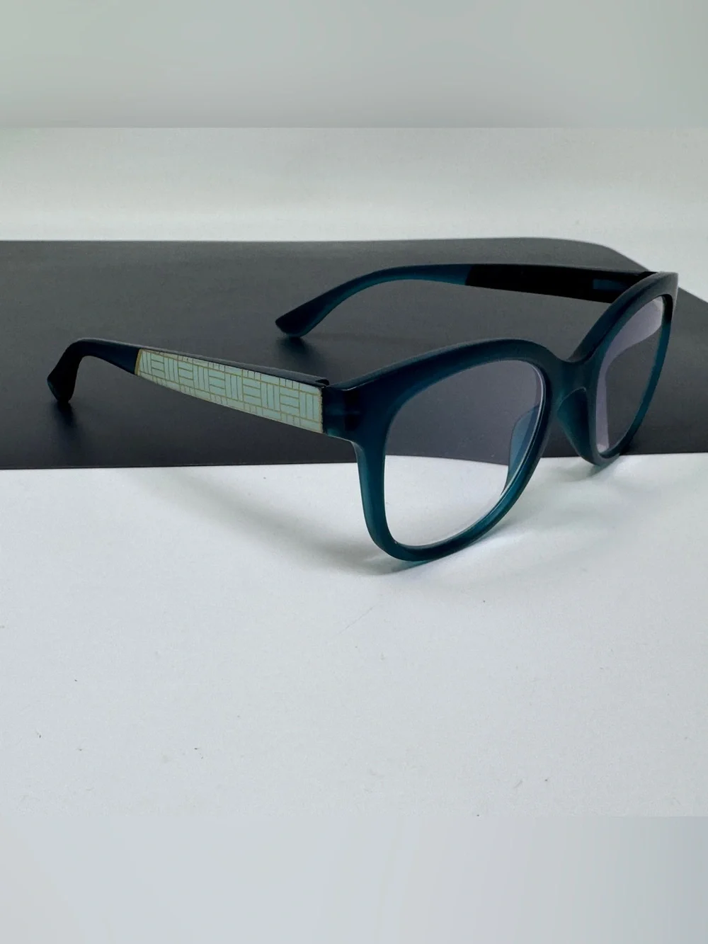Peepers 2651 Brocade Focus Blue Golden Reading Glasses +2.00